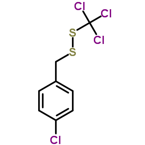 Disulfide,(4-chlorophenyl)methyl trichloromethyl (9ci) Structure,94137-99-2Structure