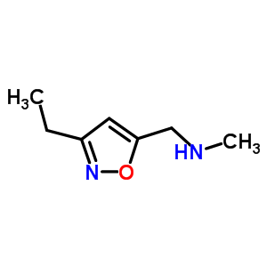 [(3-Ethylisoxazol-5-yl)methyl]methylamine Structure,942519-63-3Structure