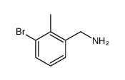 3-Bromo-2-methylbenzenemethanamine Structure,943722-02-9Structure