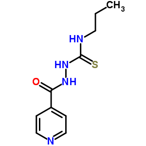 3-Propyl-1-(pyridine-4-carbonylamino)thiourea Structure,94646-91-0Structure