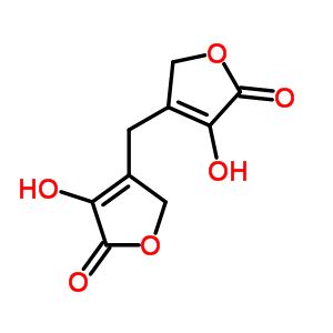 2(5H)-furanone,4,4-methylenebis[3-hydroxy- Structure,949-33-7Structure