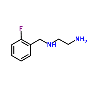 N-(2-fluorobenzyl)ethane-1,2-diamine Structure,953072-16-7Structure