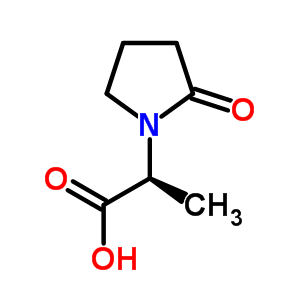 (S)-2-(2-oxopyrrolidin-1-yl)propanoic acid Structure,96219-55-5Structure