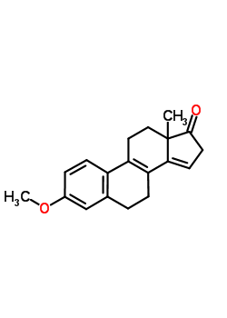 3-Methoxy-13-methyl-7,11,12,16-tetrahydro-6h-cyclopenta[a]phenanthren-17-one Structure,966-47-2Structure