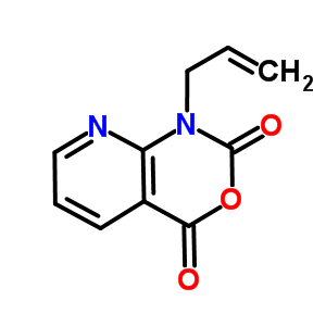 1-Allyl-1h-pyrido[2,3-d][1,3]oxazine-2,4-dione Structure,97484-75-8Structure