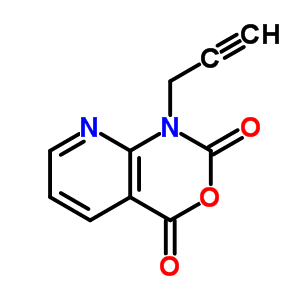 1-(Prop-2-ynyl)-1h-pyrido[2,3-d][1,3]oxazine-2,4-dione Structure,97484-76-9Structure